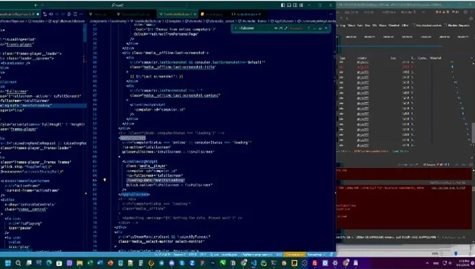 Visualização ao vivo